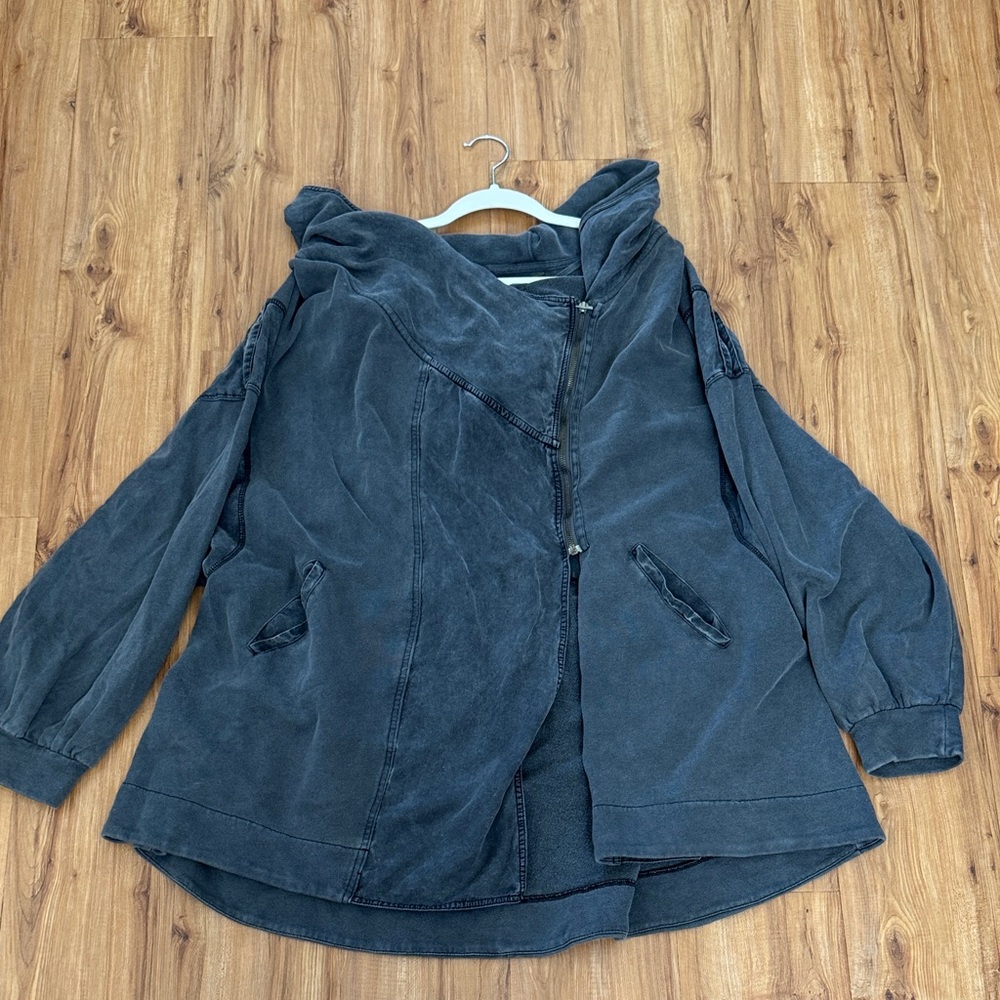 Free People Navy Jacket - Picture 4 of 4